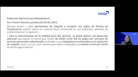 Declaración Anual Maquiladoras 2024